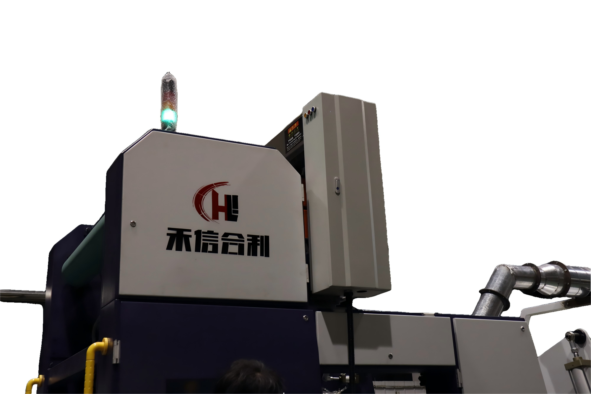 Plastic Flat Yarn Tape Extrusion Line High Efficiency Polypropylene Bag Woven Bag Material Production