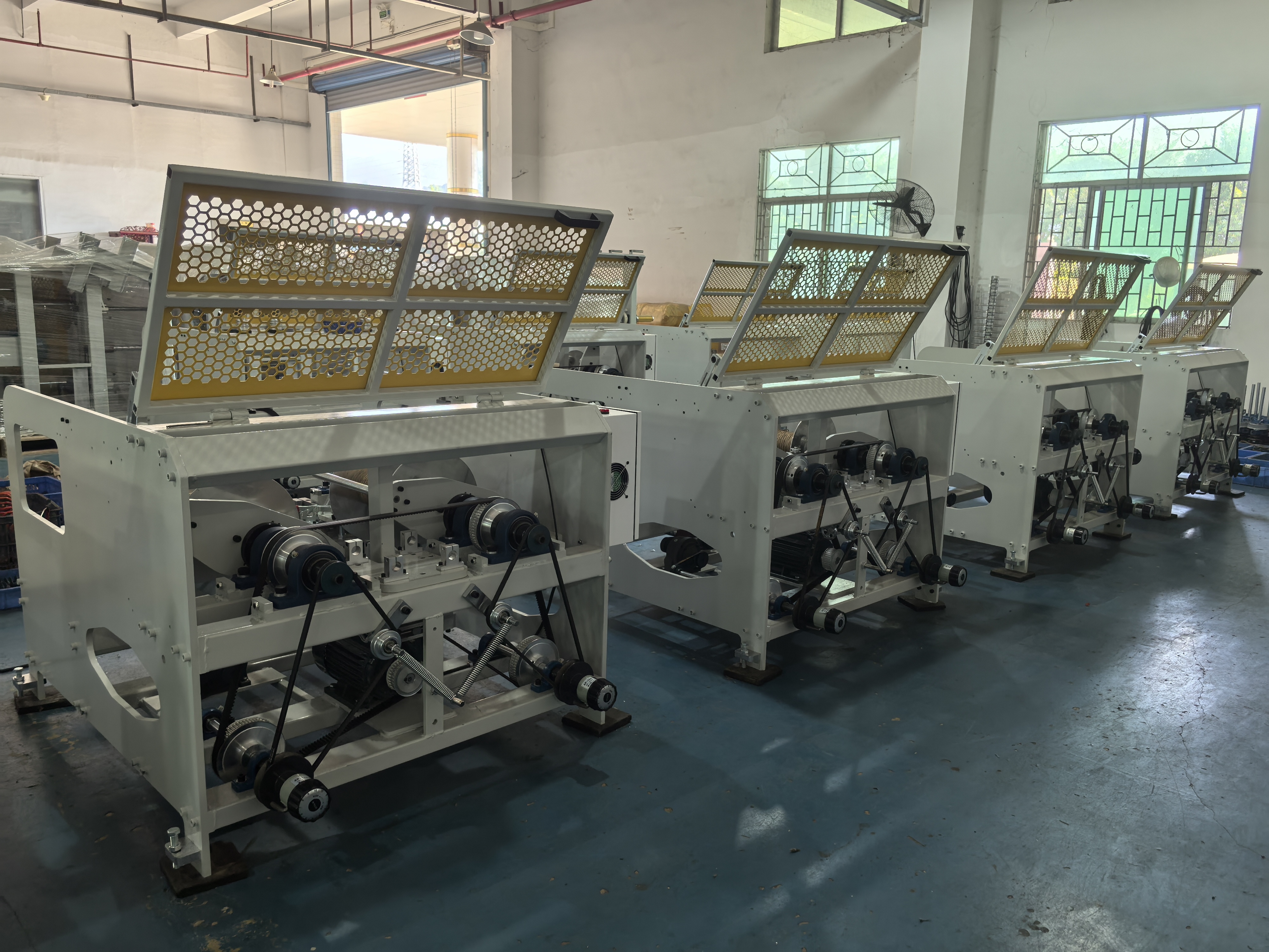 Automatic 20K Double Station Twisted Paper Rope Machine High Speed Running For Paper Rope Manufacturing